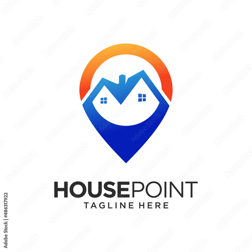 House Location Logo Design House Location Logo Design