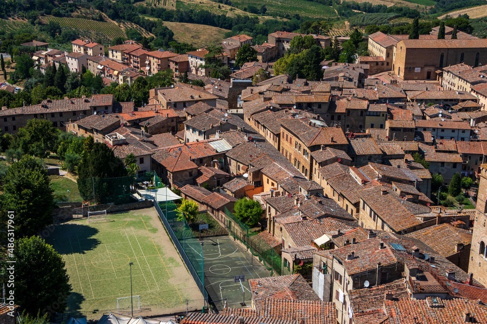 View of Italian Town