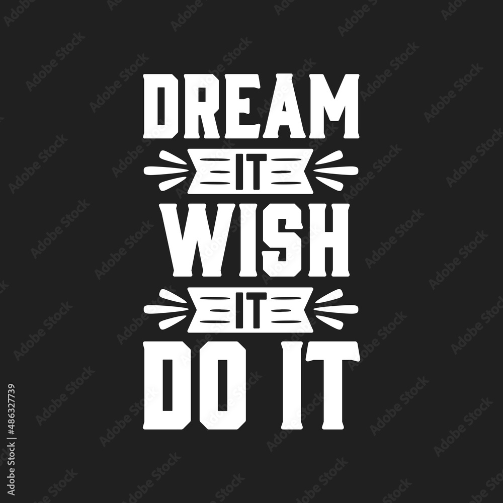 Black background dream lettering design
Black background dream lettering design