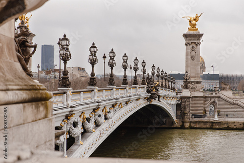 Bridge Alexandre III in Paris  © Vadim