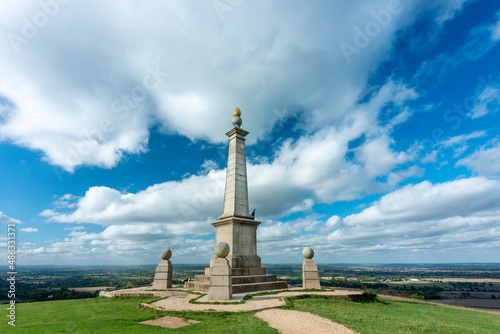 Boer War Memorial,Coombe Hill, The Chilterns,Buckinghamshire, England,United Kingdom. photo
