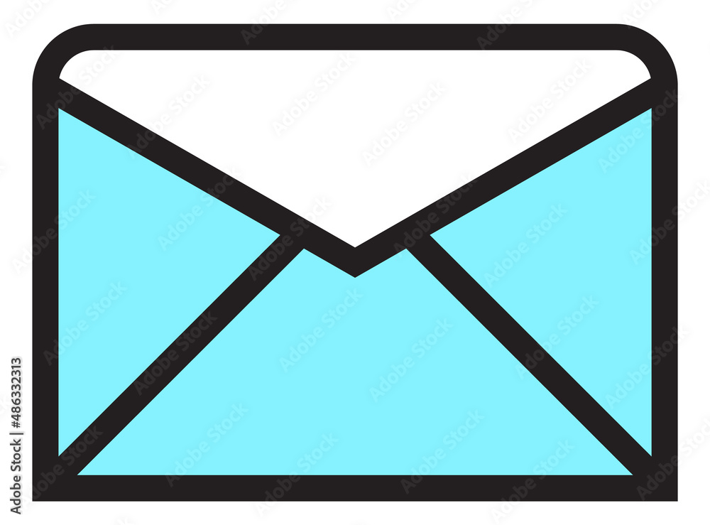 Mail icon. Closed envelope symbol. Letter sign Mail icon. Closed envelope symbol. Letter sign