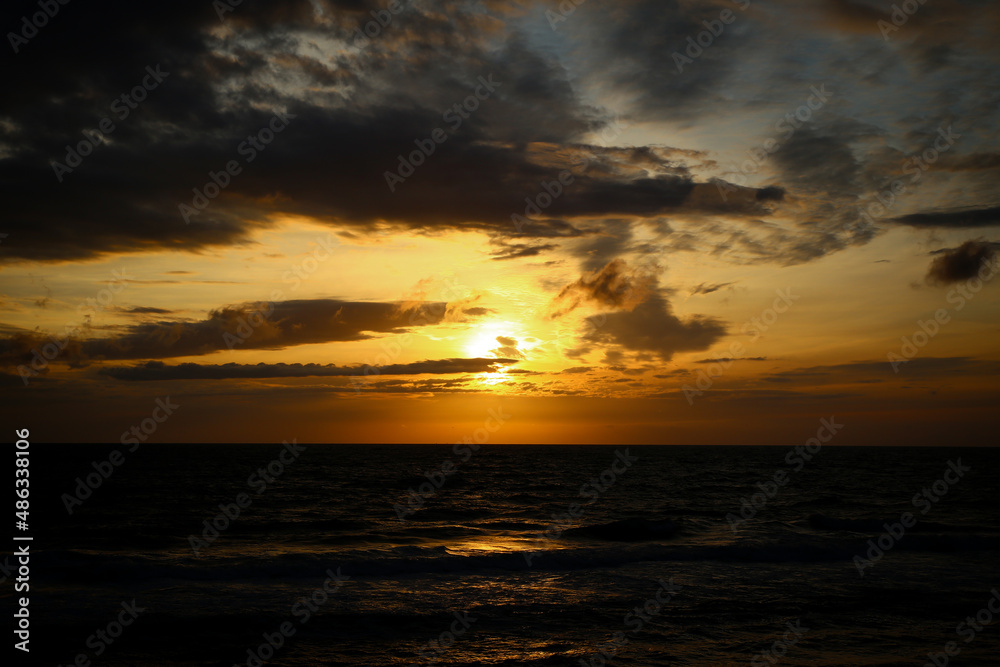 Sonnenuntergang Meer