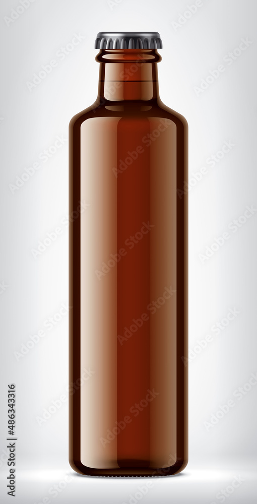 Color Glass Bottle on background. Color Glass Bottle on background.