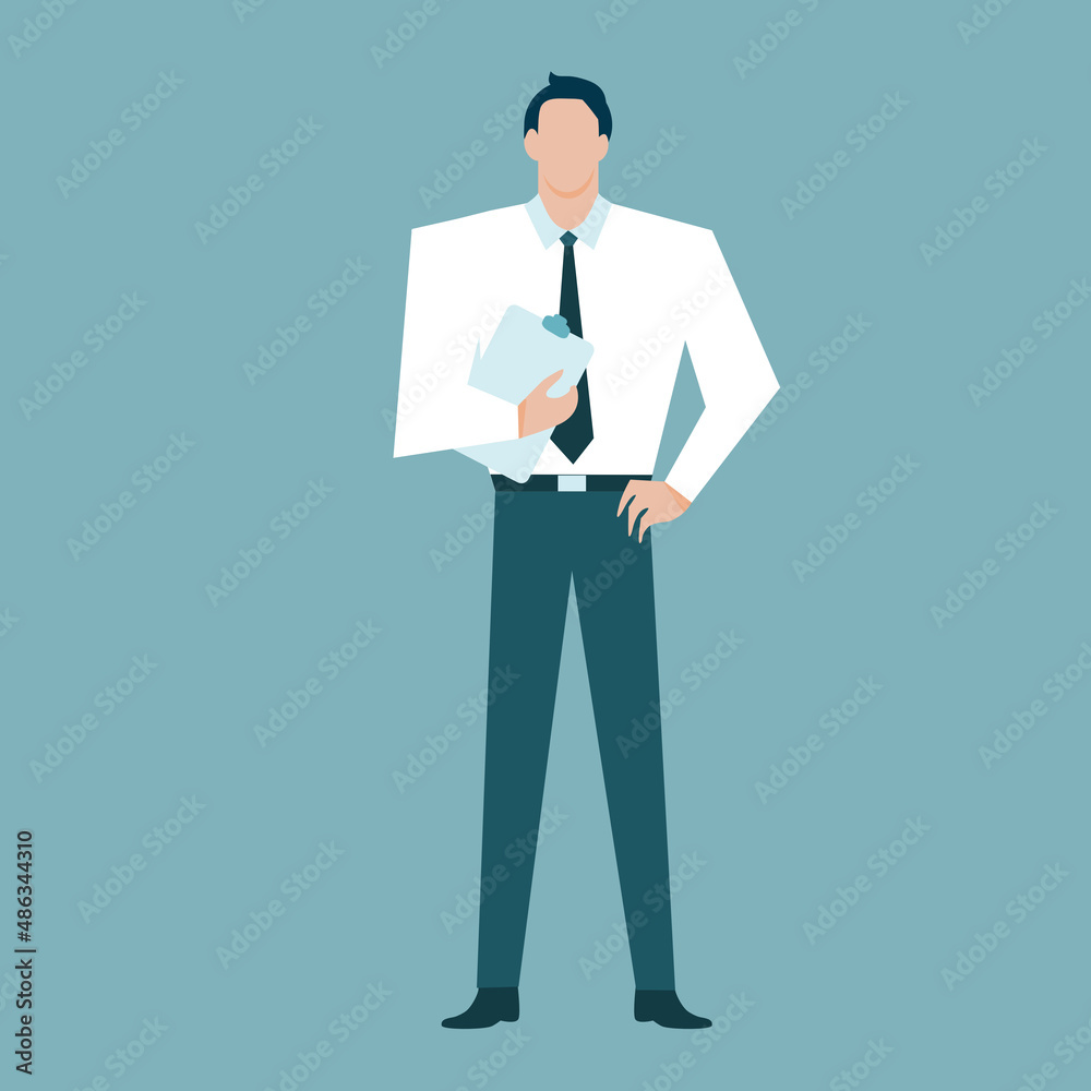 man holding blank board man holding blank board