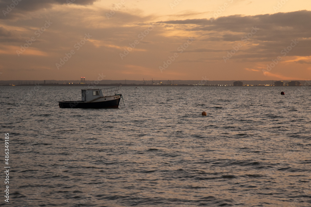 boat at sea boat at sea