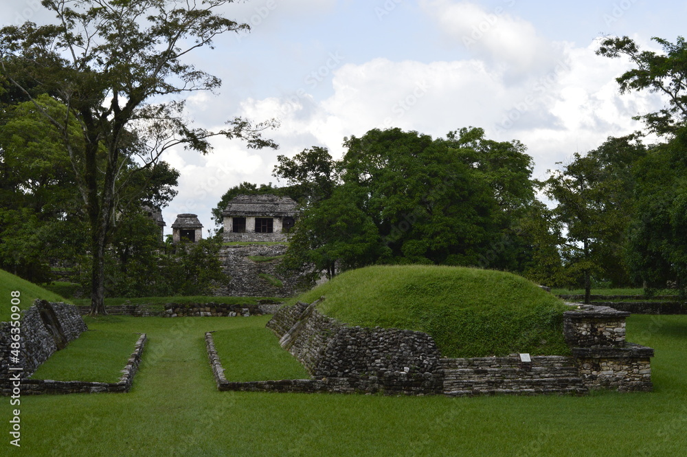 Zona arqueológica de Palenque super conservada