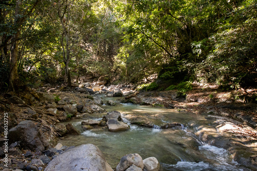 Cascadas de Comala, Chiquilistlan, Jalisco, Mexico photo