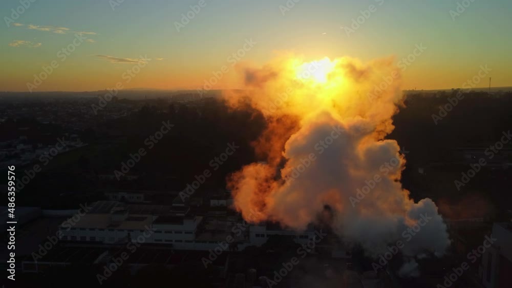 Sunrise, Sunrise between clouds in Brazil, 4k, drone scene. Sunrise, Sunrise between clouds in Brazil, 4k, drone scene.