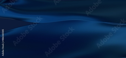 Abstract blue waves backgro...