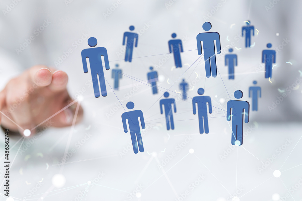 Global network. Blockchain. 3D illustration. Neural networks and artificial intelligence. Abstract Global network. Blockchain. 3D illustration. Neural networks and artificial intelligence. Abstract