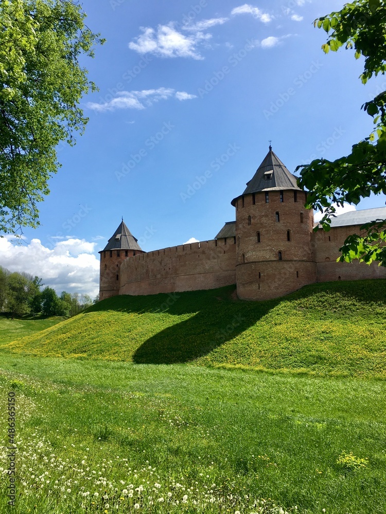 old castle in the village of the country old castle in the village of the country