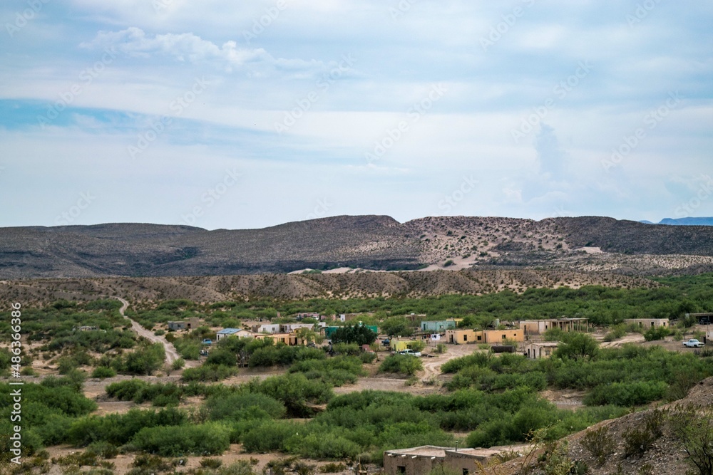 Boquillas del carmen, village in Northern Mexico