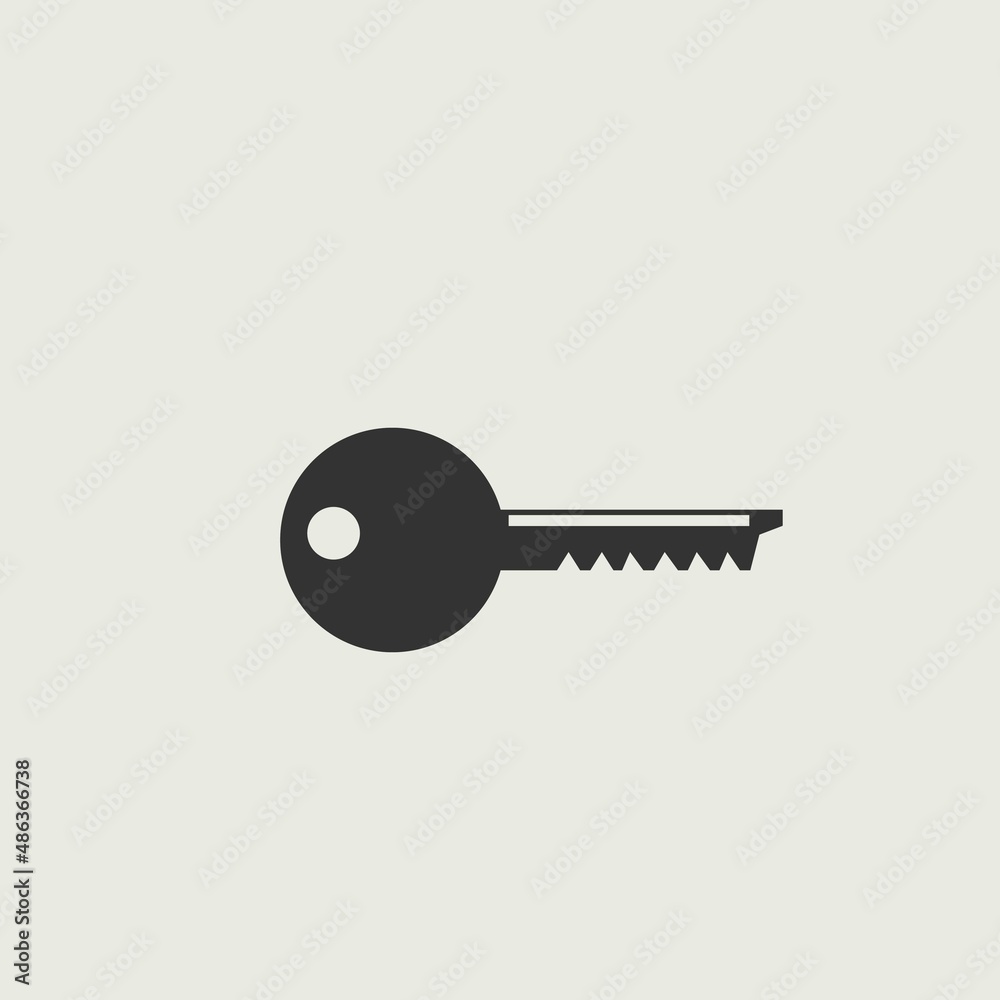 key vector icon illustration sign key vector icon illustration sign