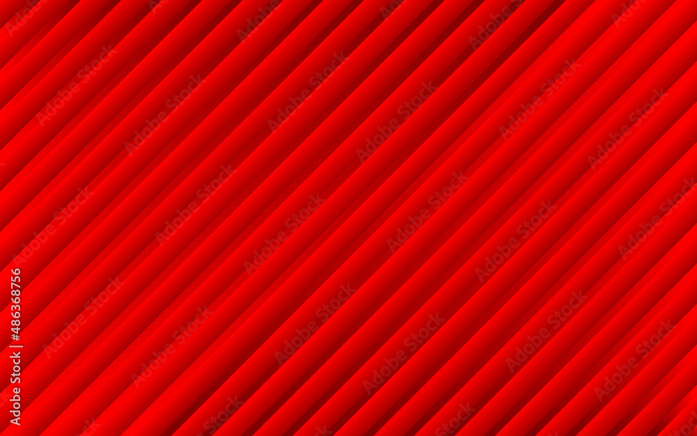 Abstract metal background with red diagonal lines. Oblique vector ...