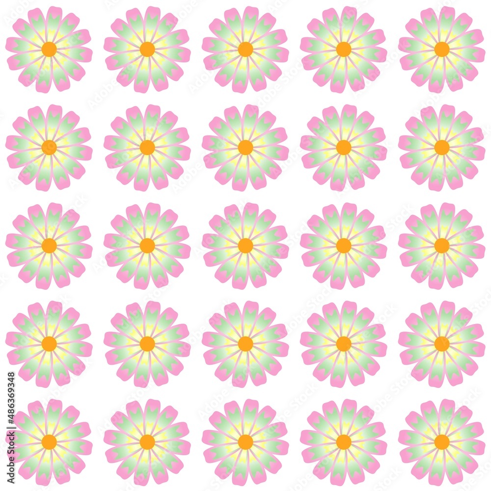 Obraz premium Flowers Pattern