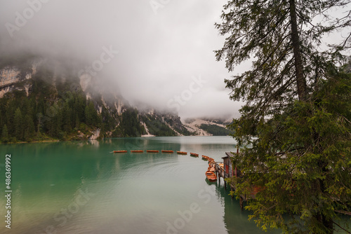 Lago di Braies Italy Dolomites