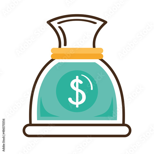 banking money bag
