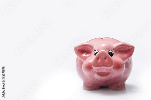 Piggy bank   money finance economy   Business concept isolated 