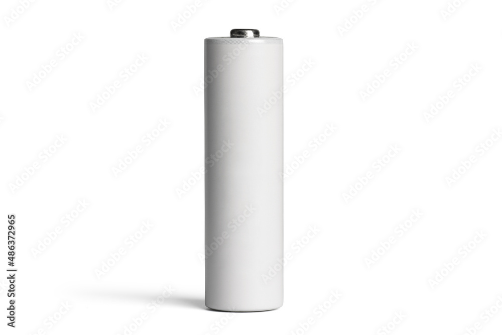 Battery isolated on white background. objec for graphic designer Battery isolated on white background. objec for graphic designer