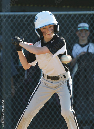 Photography baseball at bat