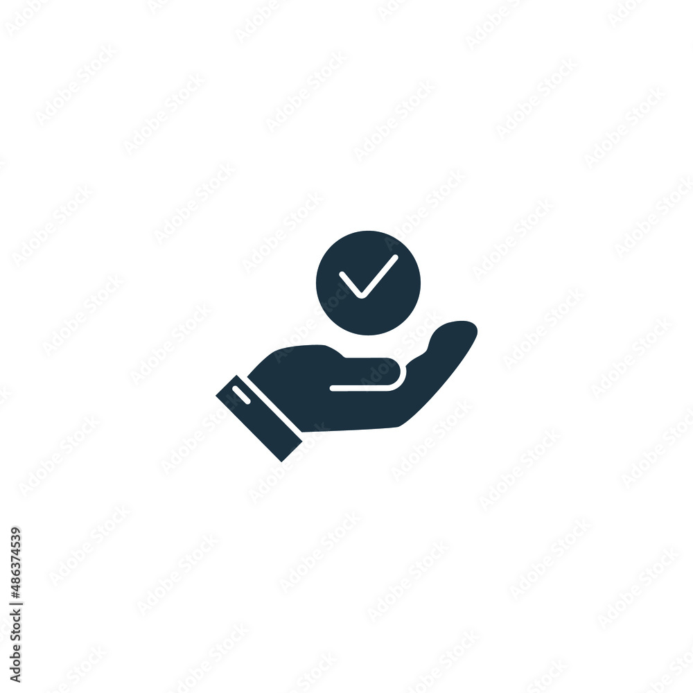 Hand icons symbol vector elements for infographic web Hand icons symbol vector elements for infographic web