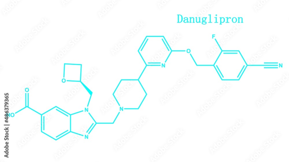 Danuglipron (formerly PF 06882961) is an orally administered, small molecule, glucagon-like peptide 1 receptor (GLP-1R) agonist