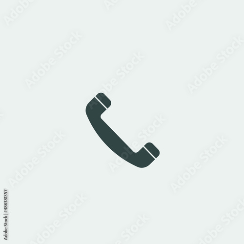 Call vector icon illustration sign