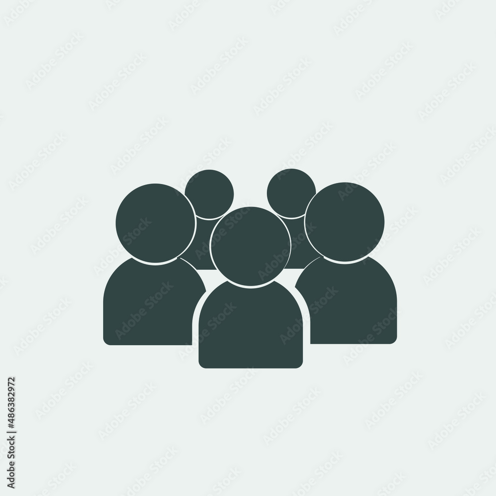 team management vector icon illustration sign team management vector icon illustration sign