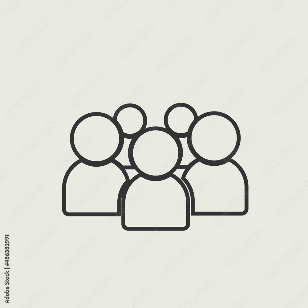 team management vector icon illustration sign team management vector icon illustration sign