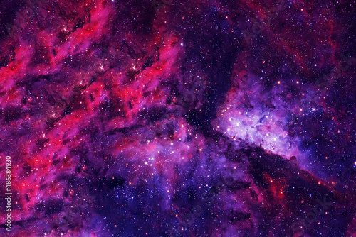 Fototapeta Naklejka Na Ścianę i Meble -  Bright beautiful space nebula. Elements of this image furnished by NASA
