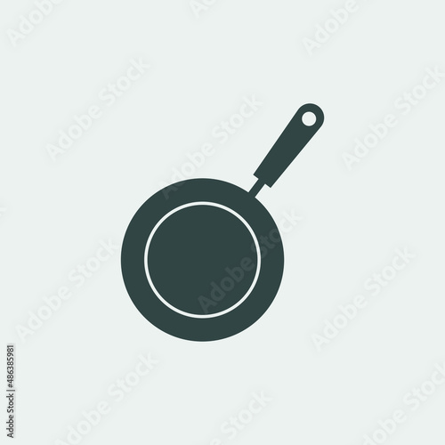 Pan vector icon illustration sign