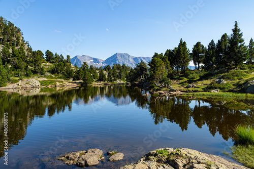 Fototapeta Naklejka Na Ścianę i Meble -  Lac Achard - Belledonne