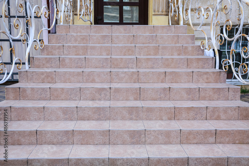 View of modern stairs with ...