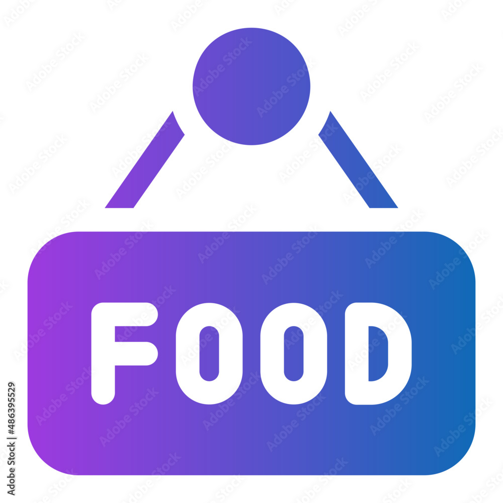 food gradient icon food gradient icon