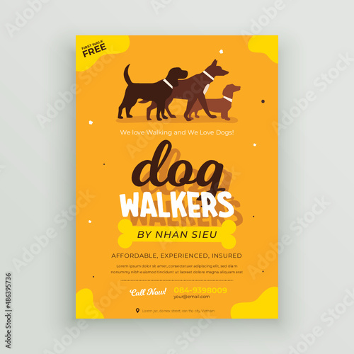 Dog Walker Flyer