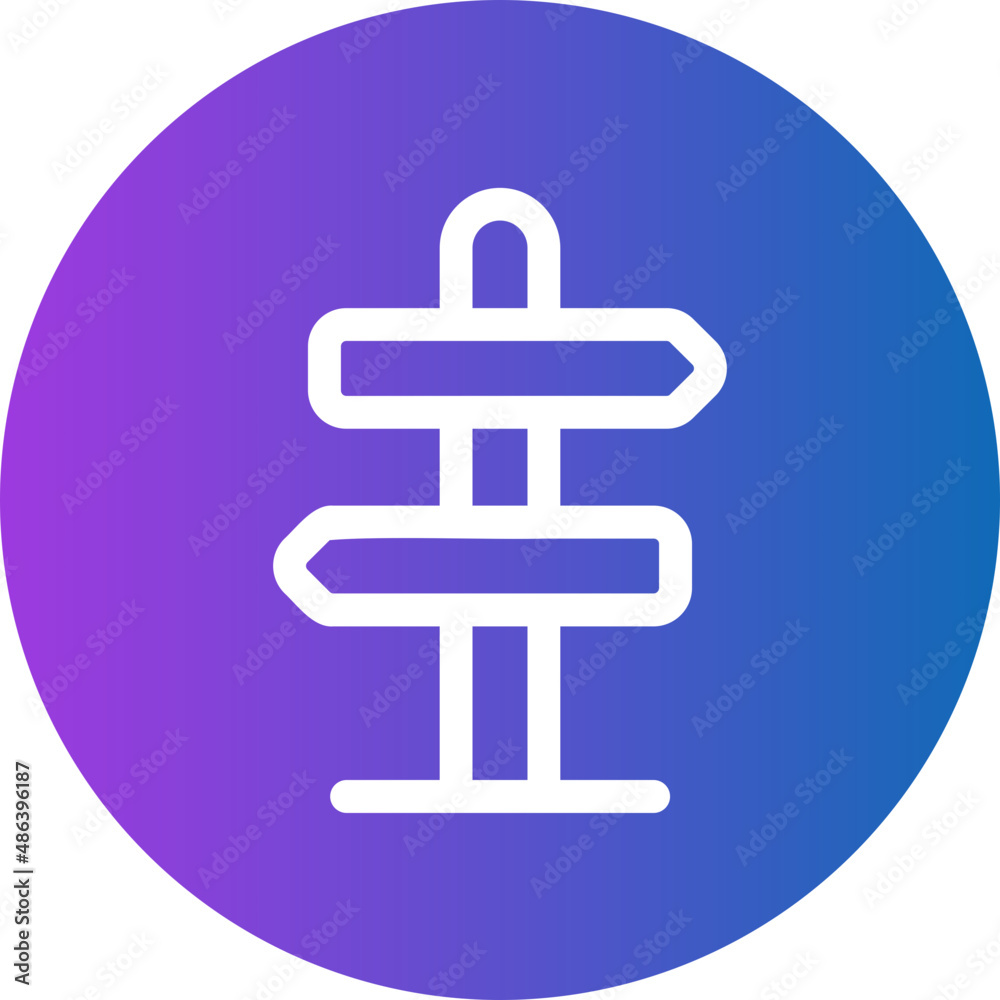 directions gradient icon directions gradient icon