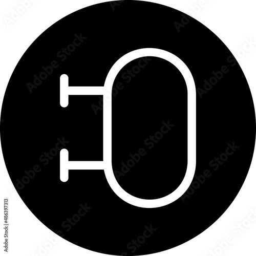 signage glyph icon