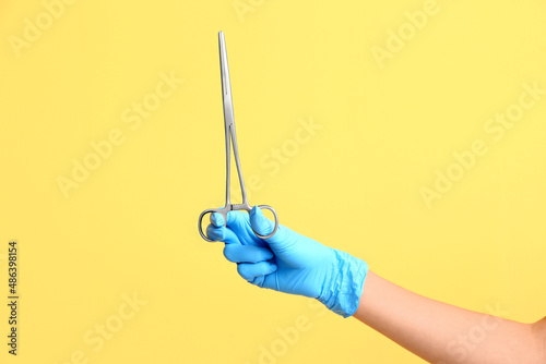 Medical surgical forceps he...