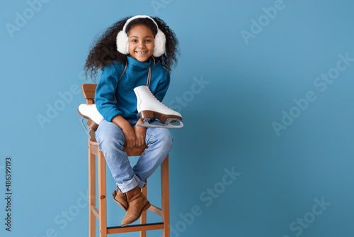 Little African-American gir...