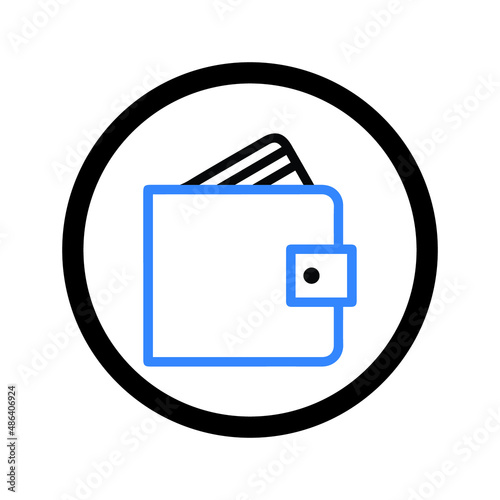Fund money or wallet icon