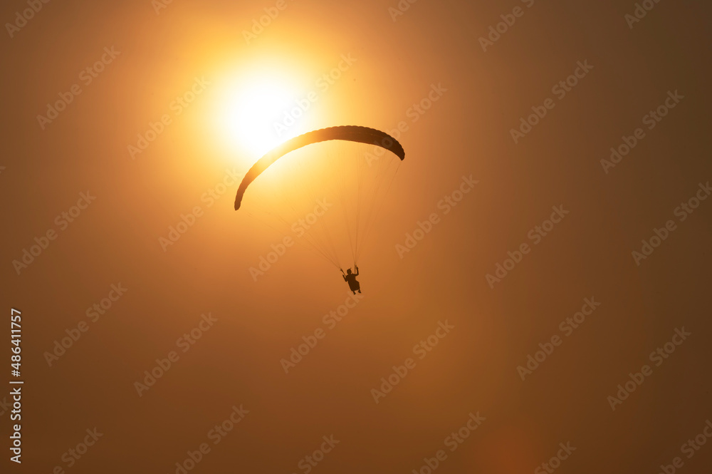 Paragliding with a trainer over the Mekong River Thailand Paragliding Extreme Sports Paragliding with a trainer over the Mekong River Thailand Paragliding Extreme Sports