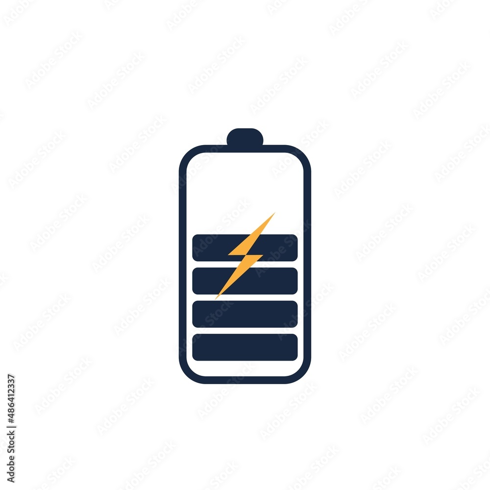 Power Battery Logo icon vector illustration Design Template.Battery Charging vector icon.Battery power and flash lightning bolt logo Power Battery Logo icon vector illustration Design Template.Battery Charging vector icon.Battery power and flash lightning bolt logo