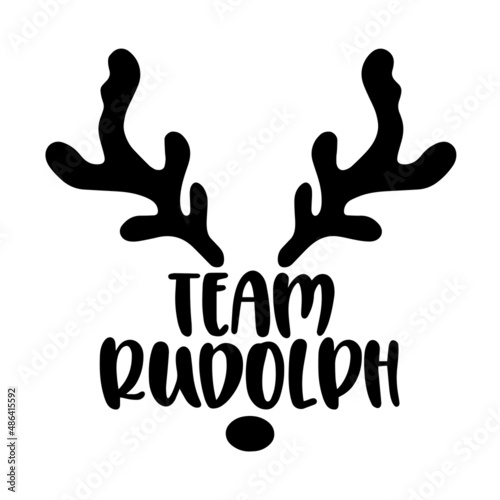 Slika na platnu team rudolph inspirational quotes, motivational positive quotes, silhouette arts