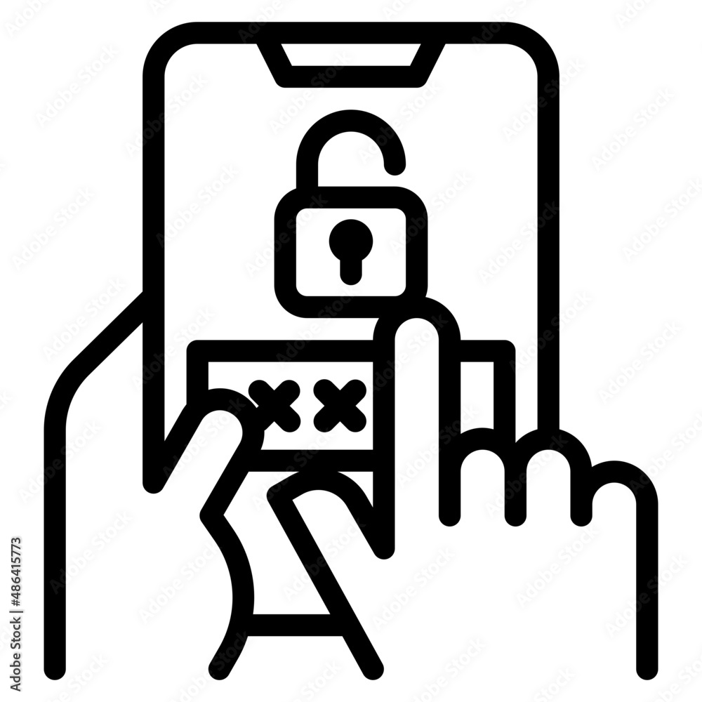 protection outline style icon protection outline style icon