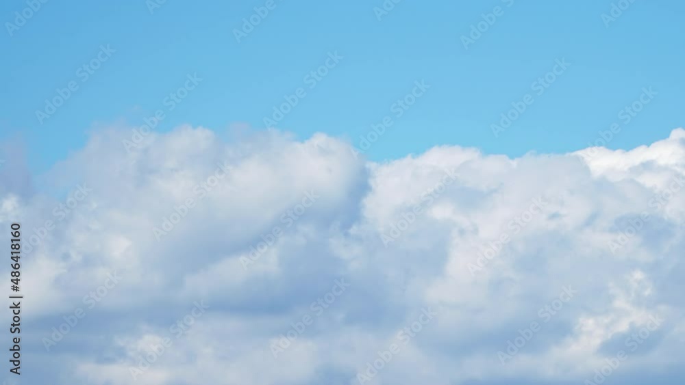 Blue Sky And Puffy Rolling Clouds Time Lapse Blue Sky And Puffy Rolling Clouds Time Lapse