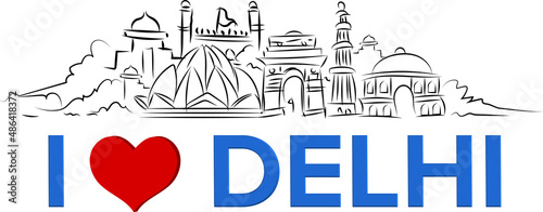 Delhi the capital of India is a place for tourists to visit