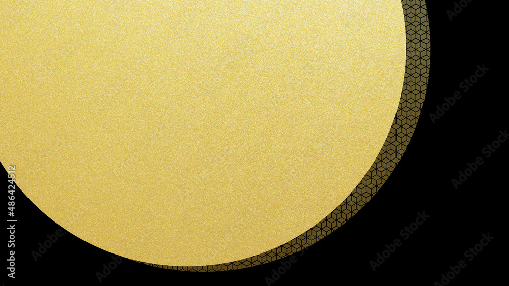 Oriental background material with the image of moonlit night Oriental background material with the image of moonlit night