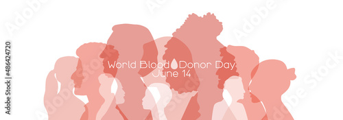World Blood Donor Day banner.