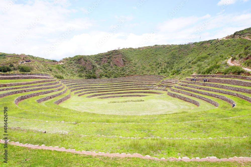 ペルーのモライ遺跡